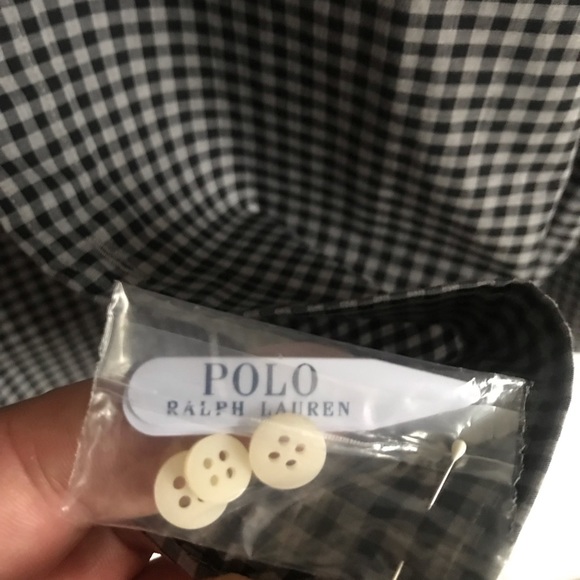 Mens button down Polo Classic Fit Cotton stretch - Picture 3 of 5